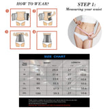 Maxbell Waist Trainer Shaper Belt Sweat Waistband Tummy Control for Adults S Black