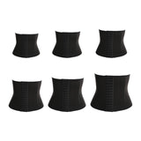 Maxbell Waist Trainer Shaper Belt Sweat Waistband Tummy Control for Adults S Black