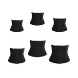 Maxbell Waist Trainer Shaper Belt Sweat Waistband Tummy Control for Adults S Black