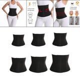 Maxbell Waist Trainer Shaper Belt Sweat Waistband Tummy Control for Adults S Black