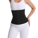 Maxbell Waist Trainer Shaper Belt Sweat Waistband Tummy Control for Adults S Black