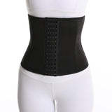 Maxbell Waist Trainer Shaper Belt Sweat Waistband Tummy Control for Adults M Black