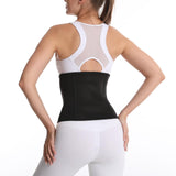 Maxbell Waist Trainer Shaper Belt Sweat Waistband Tummy Control for Adults 3XL Black