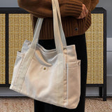 Maxbell Casual Shoulder Bag Travel Purses Tote Handbag Women School white
