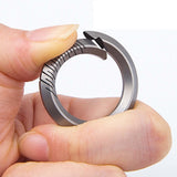 Maxbell Fashion Keychain Men Waist Belt Buckle Key Chain Business Car Keyrings