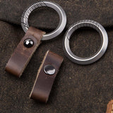 Maxbell Fashion Keychain Men Waist Belt Buckle Key Chain Business Car Keyrings