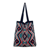 Maxbell Knitted Shoulder Bag Sling Wallet Travel Bag Tote Money Hobo Bags Blue