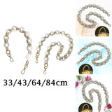 Maxbell Fashion Replacement Chain Strap for Shoulder Bag Making Accessories with Bead 33cm