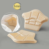Maxbell Heel Cushion Pads Shoe Inserts Insoles Protector for Preventing Heel Pains 5mm Thickness