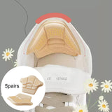 Maxbell Heel Cushion Pads Shoe Inserts Insoles Protector for Preventing Heel Pains 5mm Thickness
