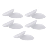Maxbell 5Pairs Womens Bra Inserts Pads Soft Swimsuit Padding Inserts Breast Cups White