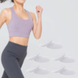 Maxbell 5Pairs Womens Bra Inserts Pads Soft Swimsuit Padding Inserts Breast Cups White