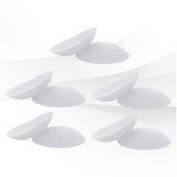 Maxbell 5Pairs Womens Bra Inserts Pads Soft Swimsuit Padding Inserts Breast Cups White