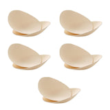 Maxbell 5Pairs Womens Bra Inserts Pads Soft Swimsuit Padding Inserts Breast Cups Skin