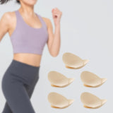 Maxbell 5Pairs Womens Bra Inserts Pads Soft Swimsuit Padding Inserts Breast Cups Skin