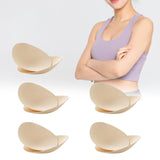 Maxbell 5Pairs Womens Bra Inserts Pads Soft Swimsuit Padding Inserts Breast Cups Skin