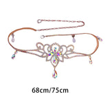 Maxbell Lady Women Waist Chain Belly Dance Belt Indian Dancing Costume 68cm