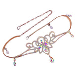 Maxbell Lady Women Waist Chain Belly Dance Belt Indian Dancing Costume 68cm