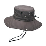 Maxbell Bucket Hat Fashion Polyester Photo Props for Outdoor Costume Accessories Men Coffee