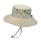 Maxbell Bucket Hat Fashion Polyester Photo Props for Outdoor Costume Accessories Men Beige