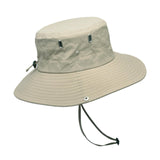 Maxbell Bucket Hat Fashion Polyester Photo Props for Outdoor Costume Accessories Men Beige