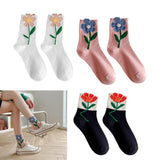 Maxbell Cute 1Pair Women's Socks Ankle Socks Casual Dress Novelty Gift Low Cut White