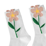 Maxbell Cute 1Pair Women's Socks Ankle Socks Casual Dress Novelty Gift Low Cut White