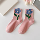 Maxbell Cute 1Pair Women's Socks Ankle Socks Casual Dress Novelty Gift Low Cut Pink