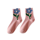 Maxbell Cute 1Pair Women's Socks Ankle Socks Casual Dress Novelty Gift Low Cut Pink