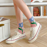Maxbell Cute 1Pair Women's Socks Ankle Socks Casual Dress Novelty Gift Low Cut Pink