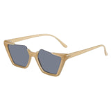 Maxbell Oversized Square Sunglasses Shades Beach Women UV 400 Men Glasses Brown