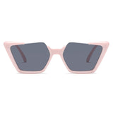 Maxbell Oversized Square Sunglasses Shades Beach Women UV 400 Men Glasses Pink