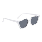 Maxbell Oversized Square Sunglasses Shades Beach Women UV 400 Men Glasses White