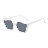 Maxbell Oversized Square Sunglasses Shades Beach Women UV 400 Men Glasses White