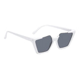 Maxbell Oversized Square Sunglasses Shades Beach Women UV 400 Men Glasses White