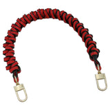 Maxbell PU Leather Braided Hand Strap Replacement DIY Crafts for Handbag  Red