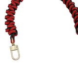 Maxbell PU Leather Braided Hand Strap Replacement DIY Crafts for Handbag  Red