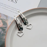 Maxbell 6Pcs Geometric Hair Clip Hair Clamps Barrette Girls Hair Accessories heart