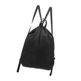 Maxbell Waterproof Sport String Drawstring Bag Pack Gym Tote Casual Backpack Black