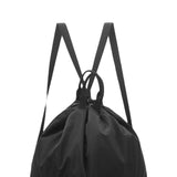 Maxbell Waterproof Sport String Drawstring Bag Pack Gym Tote Casual Backpack Black