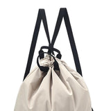 Maxbell Waterproof Sport String Drawstring Bag Pack Gym Tote Casual Backpack Khaki