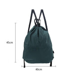Maxbell Waterproof Sport String Drawstring Bag Pack Gym Tote Casual Backpack Green