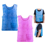 Maxbell Unisex Ice Cooling Vest Pva Breathable for Sports Repair Workshop Fishing Blue