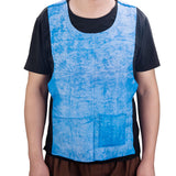 Maxbell Unisex Ice Cooling Vest Pva Breathable for Sports Repair Workshop Fishing Blue