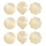 Maxbell 20Pcs Bra Cover Women Breathable Breast Pasties for Bathing suits Shirts Water Droplets 7cm