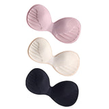 Maxbell Bra Pads Inserts Removable Washable Breathable for Yoga Bra Bikini Top 27.5cm  Sink Color