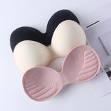 Maxbell Bra Pads Inserts Removable Washable Breathable for Yoga Bra Bikini Top 27.5cm  Sink Color