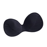 Maxbell Bra Pads Inserts Removable Washable Breathable for Yoga Bra Bikini Top 27.5cm Black
