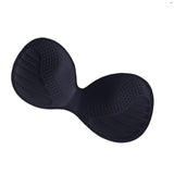 Maxbell Bra Pads Inserts Removable Washable Breathable for Yoga Bra Bikini Top 27.5cm Black