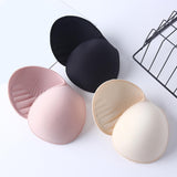 Maxbell Bra Pads Inserts Removable Washable Breathable for Yoga Bra Bikini Top 27.5cm Black